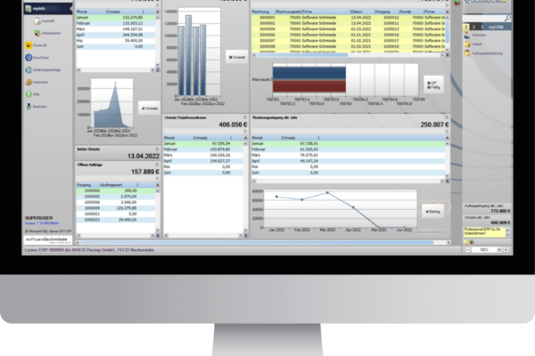 professionalerp_myinfo_display_1200px Kennzahlen Dashboard myInfo in Professional ERP