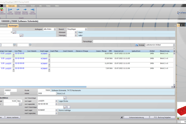Seite105_Kommissionierung_Buchung Seite105_Kommissionierung_Buchung