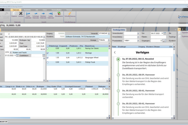 Seite49_Paketerfassung mit Sendungsverfolgung Seite49_Paketerfassung mit Sendungsverfolgung