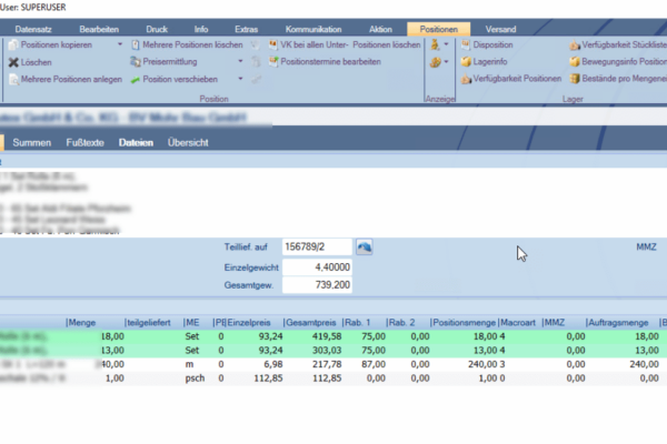 Auftragsbearbeitung für B2B Auftragsbearbeitung für B2B